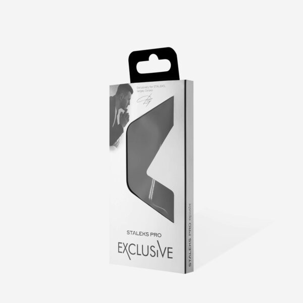 ⁦מספריים מקצועיות לעור Staleks Pro Exclusive 23 Type 1⁩ – תמונה ⁦4⁩