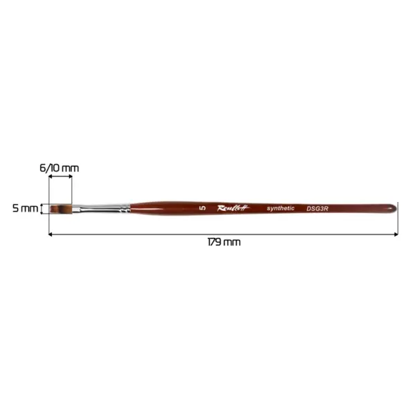 ⁦מכחול לעיצוב ציפורניים Roubloff DSG3R⁩ – תמונה ⁦2⁩