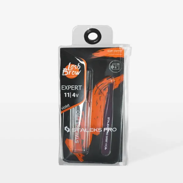 ⁦פינצטה לגבות סטאלקס פרו אקספרט 11/4 - Staleks Pro Expert 11 Type 4⁩ – תמונה ⁦3⁩