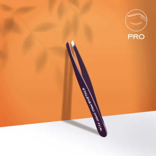 ⁦פינצטה לגבות סטאלקס פרו אקספרט 11/4 - Staleks Pro Expert 11 Type 4⁩ – תמונה ⁦6⁩
