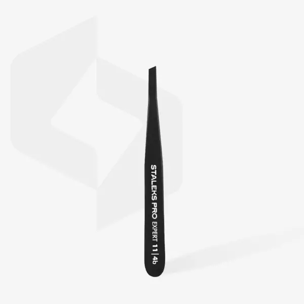 ⁦פינצטה לגבות סטאלקס פרו אקספרט 11/4 - Staleks Pro Expert 11 Type 4⁩ – תמונה ⁦9⁩