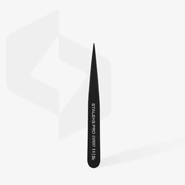 ⁦פינצטה לגבות סטאלקס פרו אקספרט 11/5 - Staleks Pro Expert 11 Type 5⁩ – תמונה ⁦3⁩