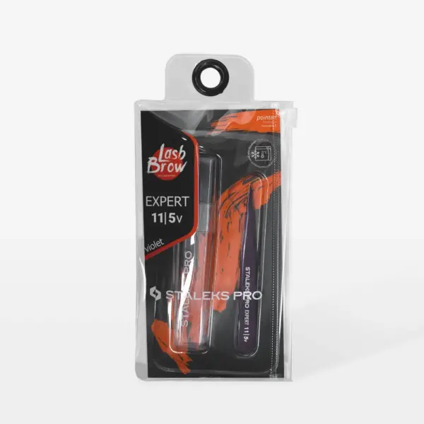 ⁦פינצטה לגבות סטאלקס פרו אקספרט 11/5 - Staleks Pro Expert 11 Type 5⁩ – תמונה ⁦2⁩