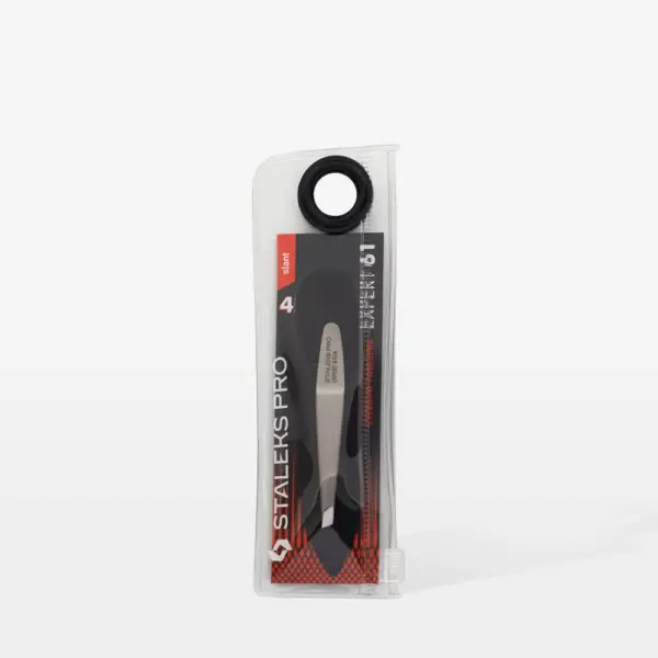 ⁦פינצטה לגבות סטאלקס פרו אקספרט 61/4 - Staleks Pro Expert 61 Type 4⁩ – תמונה ⁦2⁩