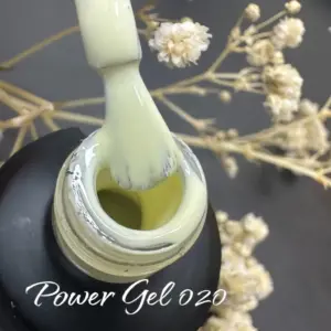 לק ג'ל Power Gel 020, לק ג'ל צבע פיסטוק