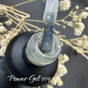לק ג'ל Power Gel 019, לק ג'ל צבע שקוף פיסטוק