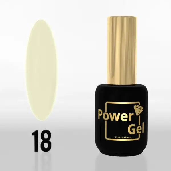 ⁦לק ג'ל Power Gel 018⁩ – תמונה ⁦2⁩