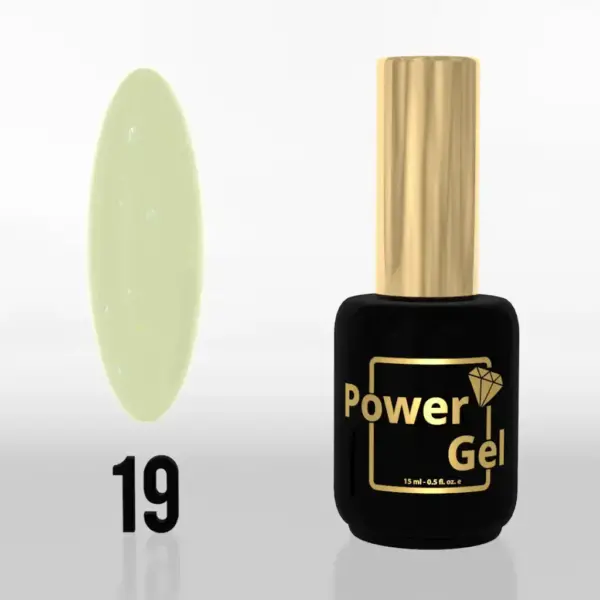 ⁦לק ג'ל Power Gel 019⁩ – תמונה ⁦3⁩