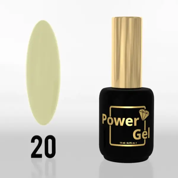 ⁦לק ג'ל Power Gel 020⁩ – תמונה ⁦2⁩