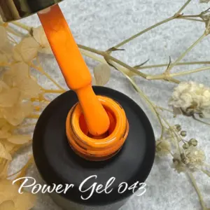 לק ג'ל Power Gel 043, לק ג'ל צבע כתום