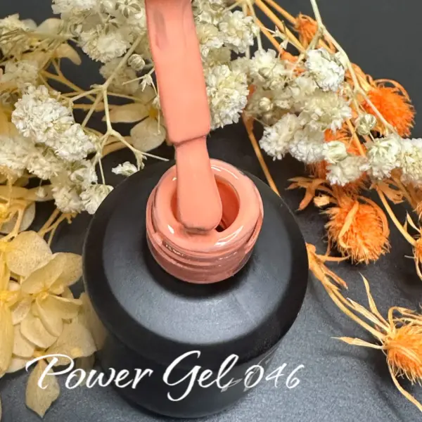 לק ג'ל Power Gel 046, לק ג'ל צבע כתום