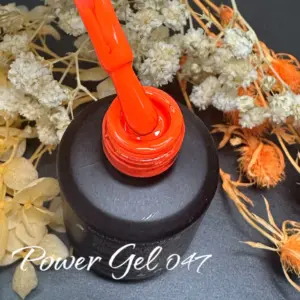 לק ג'ל Power Gel 047, לק ג'ל צבע כתום
