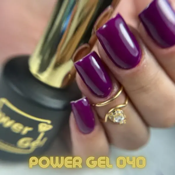 ⁦לק ג'ל Power Gel 040⁩ – תמונה ⁦2⁩