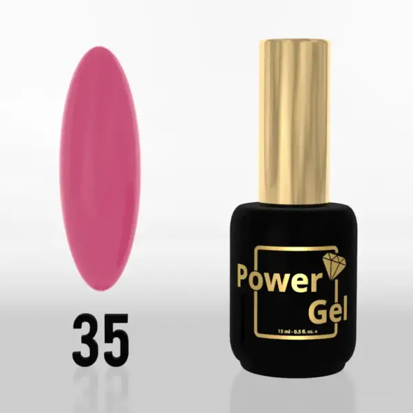 ⁦לק ג'ל Power Gel 035⁩ – תמונה ⁦4⁩