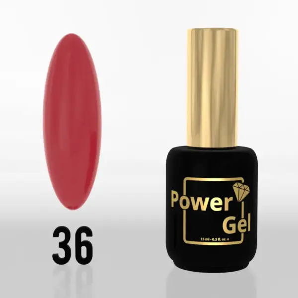 ⁦לק ג'ל Power Gel 036⁩ – תמונה ⁦4⁩