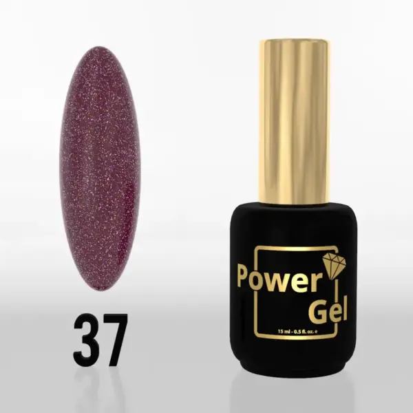⁦לק ג'ל Power Gel 037⁩ – תמונה ⁦5⁩