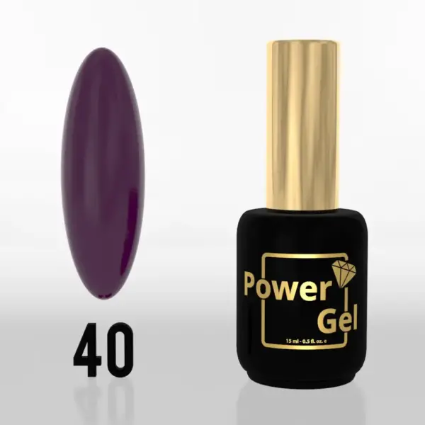 ⁦לק ג'ל Power Gel 040⁩ – תמונה ⁦5⁩