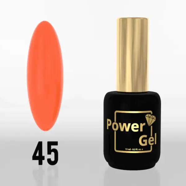 ⁦לק ג'ל Power Gel 045⁩ – תמונה ⁦3⁩