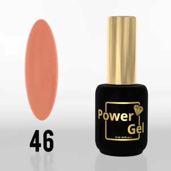 ⁦לק ג'ל Power Gel 046⁩ – תמונה ⁦3⁩