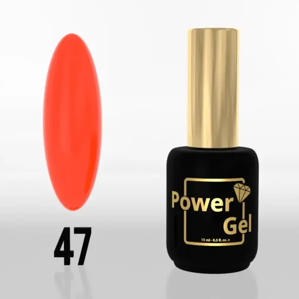 ⁦לק ג'ל Power Gel 047⁩ – תמונה ⁦2⁩