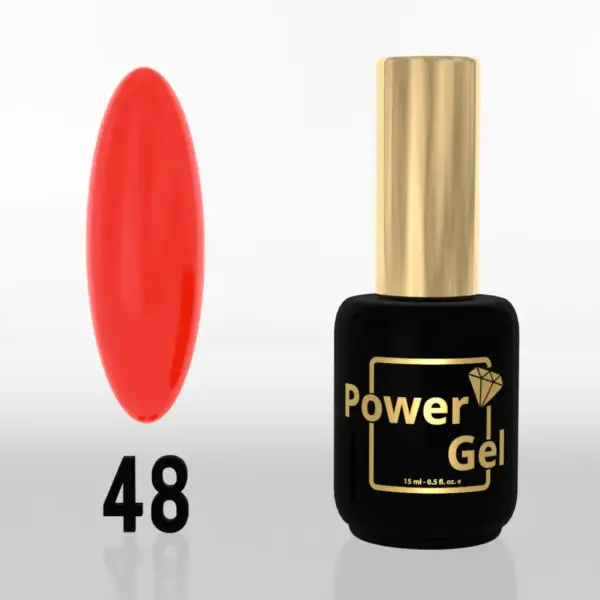 ⁦לק ג'ל Power Gel 048⁩ – תמונה ⁦3⁩