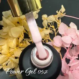 לק ג'ל Power Gel 052, לק ג'ל צבע ורוד בהיר