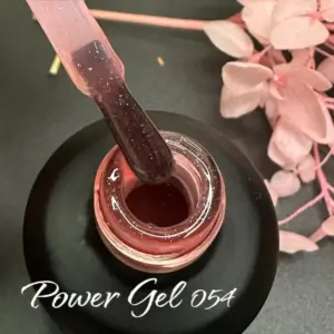לק ג'ל Power Gel 054, לק ג'ל צבע ורוד שקוף