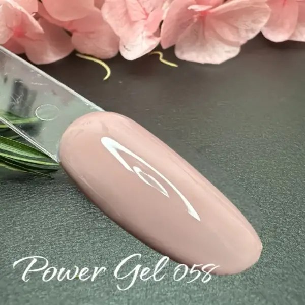 ⁦לק ג'ל Power Gel 058⁩ – תמונה ⁦4⁩