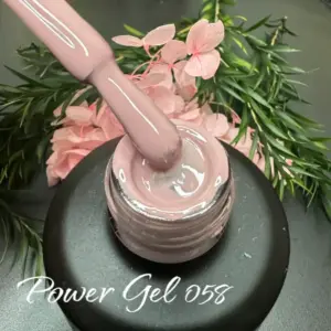 לק ג'ל Power Gel 058, לק ג'ל צבע ורוד