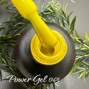 לק ג'ל Power Gel 063, לק ג'ל צבע צהוב
