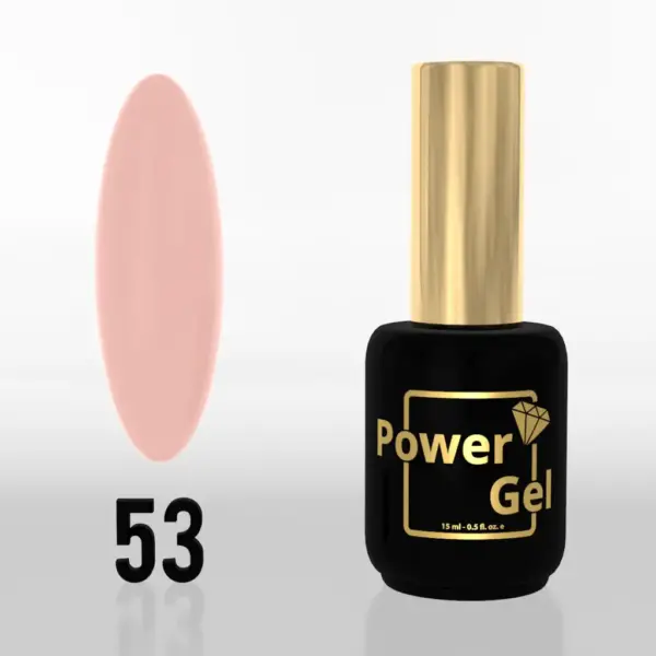⁦לק ג'ל Power Gel 053⁩ – תמונה ⁦2⁩
