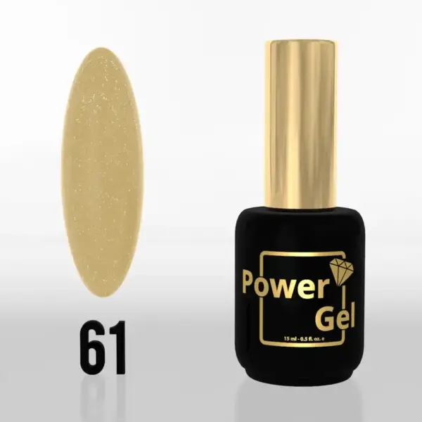 ⁦לק ג'ל Power Gel 061⁩ – תמונה ⁦2⁩