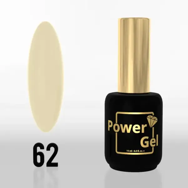 ⁦לק ג'ל Power Gel 062⁩ – תמונה ⁦2⁩