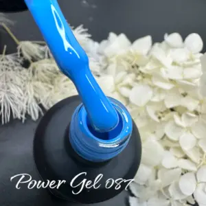 לק ג'ל Power Gel 087, לק ג'ל צבע כחול