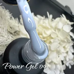לק ג'ל Power Gel 091, לק ג'ל צבע תכלת