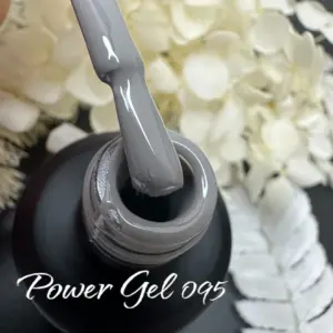 לק ג'ל Power Gel 095, לק ג'ל צבע אפור כהה
