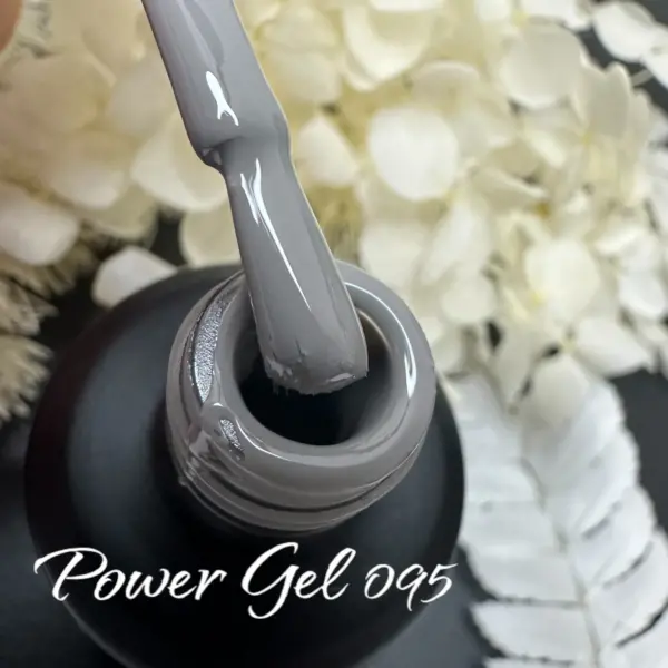 לק ג'ל Power Gel 095, לק ג'ל צבע אפור כהה