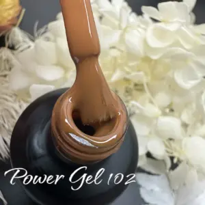לק ג'ל Power Gel 102, לק ג'ל צבע חום