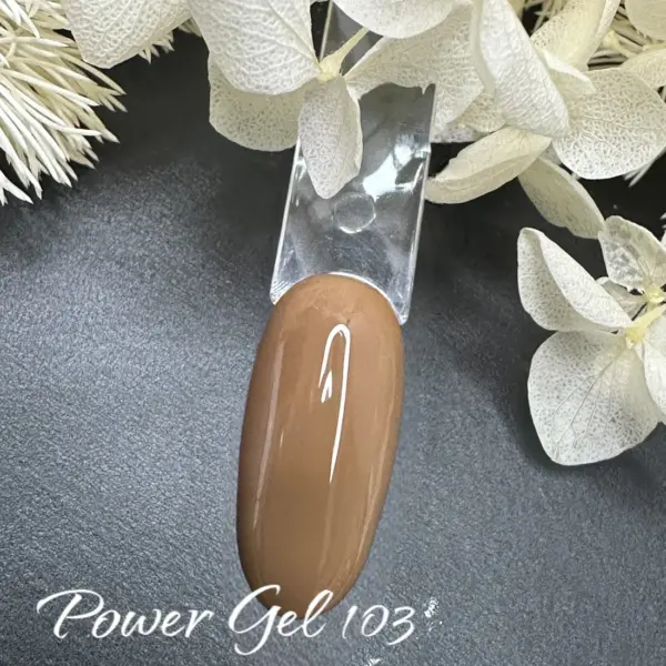 ⁦לק ג'ל Power Gel 103⁩ – תמונה ⁦2⁩