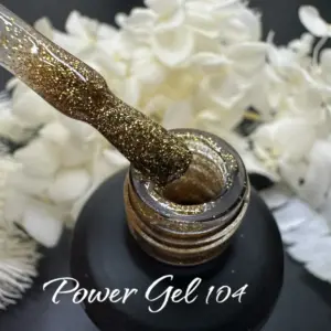 לק ג'ל Power Gel 104, לק ג'ל צבע זהב