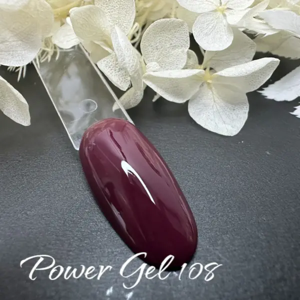 ⁦לק ג'ל Power Gel 108⁩ – תמונה ⁦2⁩