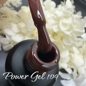 לק ג'ל Power Gel 109, לק ג'ל צבע חום
