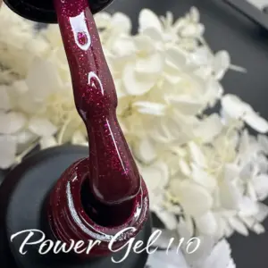 לק ג'ל Power Gel 110, לק ג'ל צבע בורדו