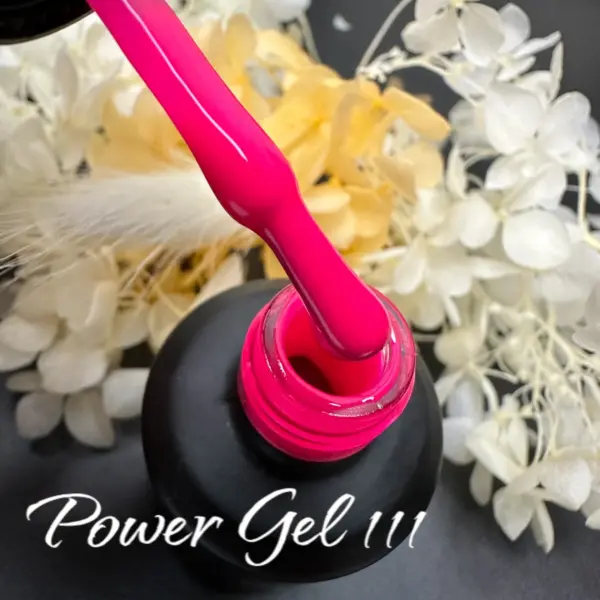 ק ג'ל Power Gel 111, לק ג'ל צבע ורוד