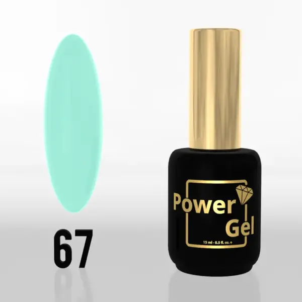 ⁦לק ג'ל Power Gel 067⁩ – תמונה ⁦2⁩