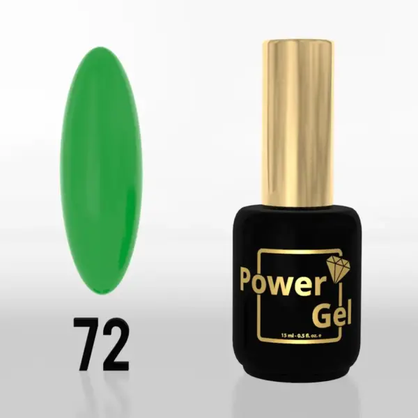 ⁦לק ג'ל Power Gel 072⁩ – תמונה ⁦3⁩