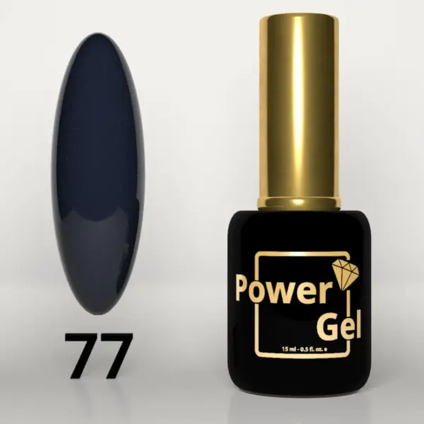 ⁦לק ג'ל Power Gel 077⁩ – תמונה ⁦2⁩