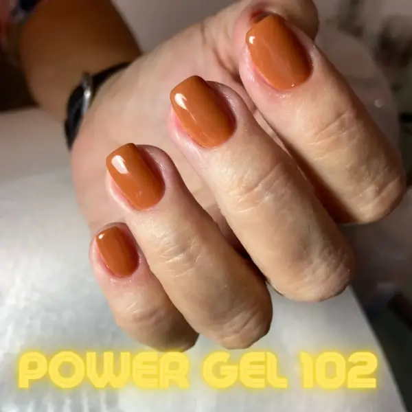⁦לק ג'ל Power Gel 102⁩ – תמונה ⁦3⁩