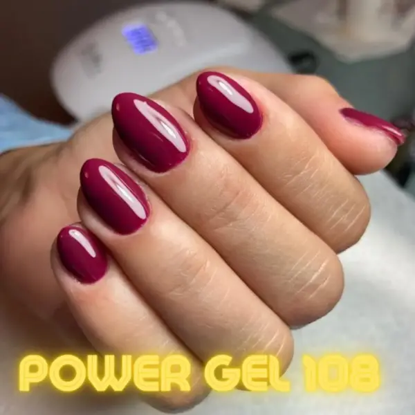 ⁦לק ג'ל Power Gel 108⁩ – תמונה ⁦3⁩