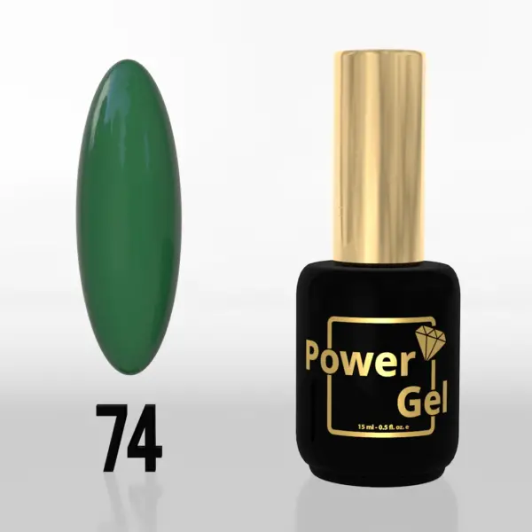 ⁦לק ג'ל Power Gel 074⁩ – תמונה ⁦3⁩